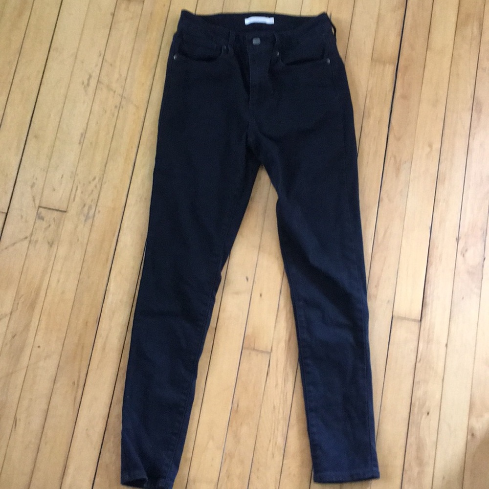 Levi's, black, high waisted, size 28 jeans